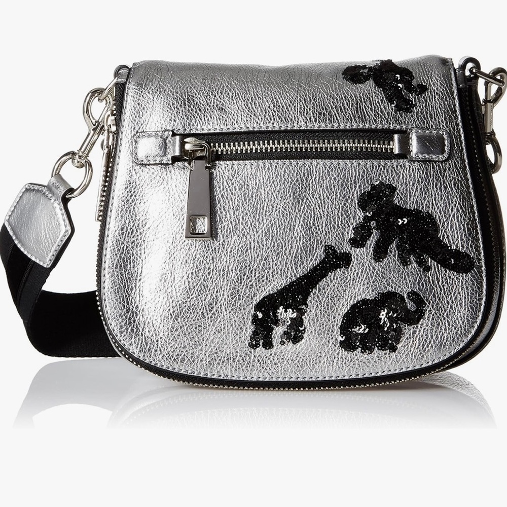 Rare Marc Jacobs flocked Gotham bag